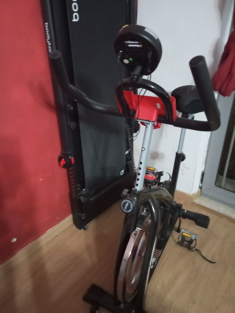 Passadeira e bicicleta semi novos