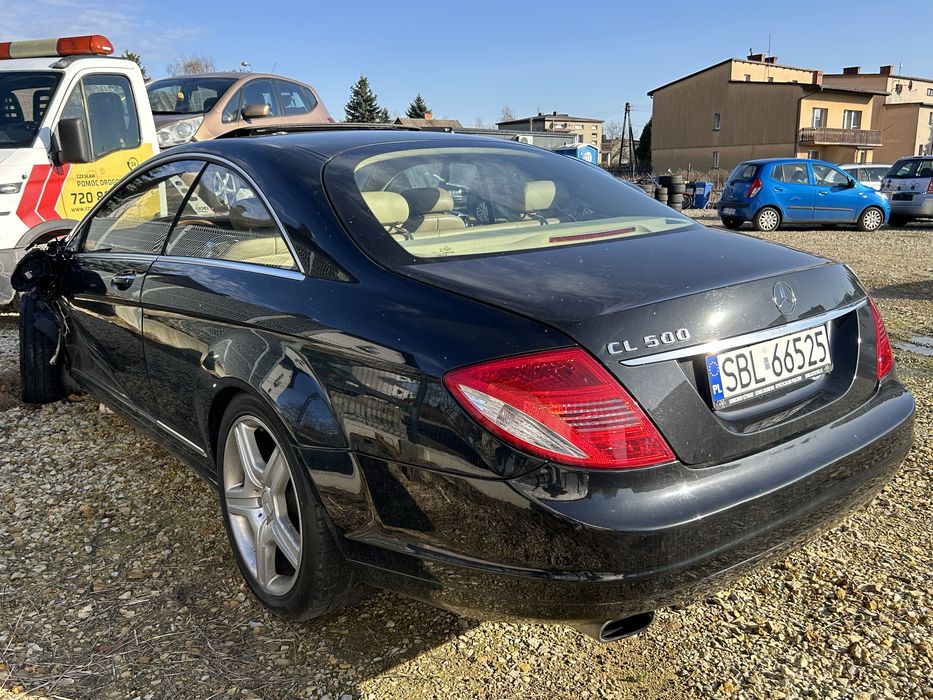 Mercedes CL 500 5.5 V8 Uszkodzony ZAMIANA