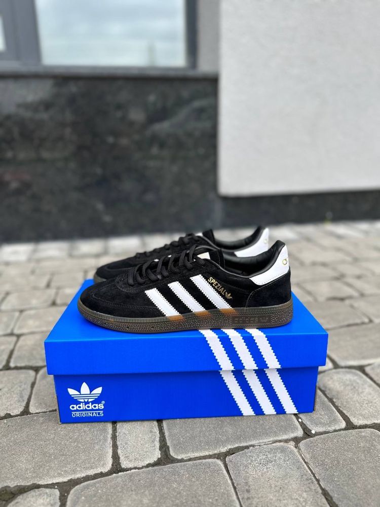 Чоловічі Кросівки Adidas Spezial Black Brown р 36-45 Топ Сезону