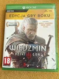 Wiedźmin 3 dziki gon edycja gry roku Xbox one s x series Polska wersja