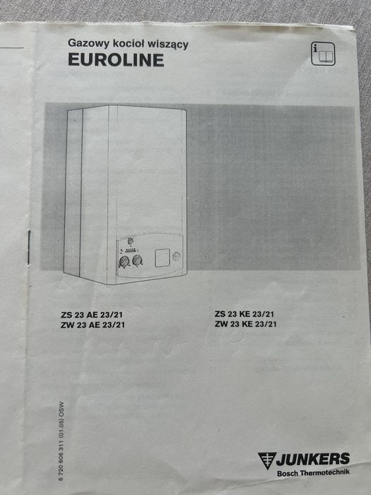 Piec gazowy Junkers Euroline