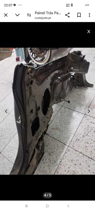 Painel lateral direito traseiro mini t