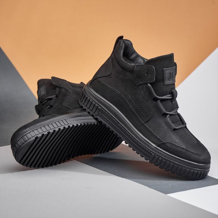 Зимние ботинки -20° кожа на меху