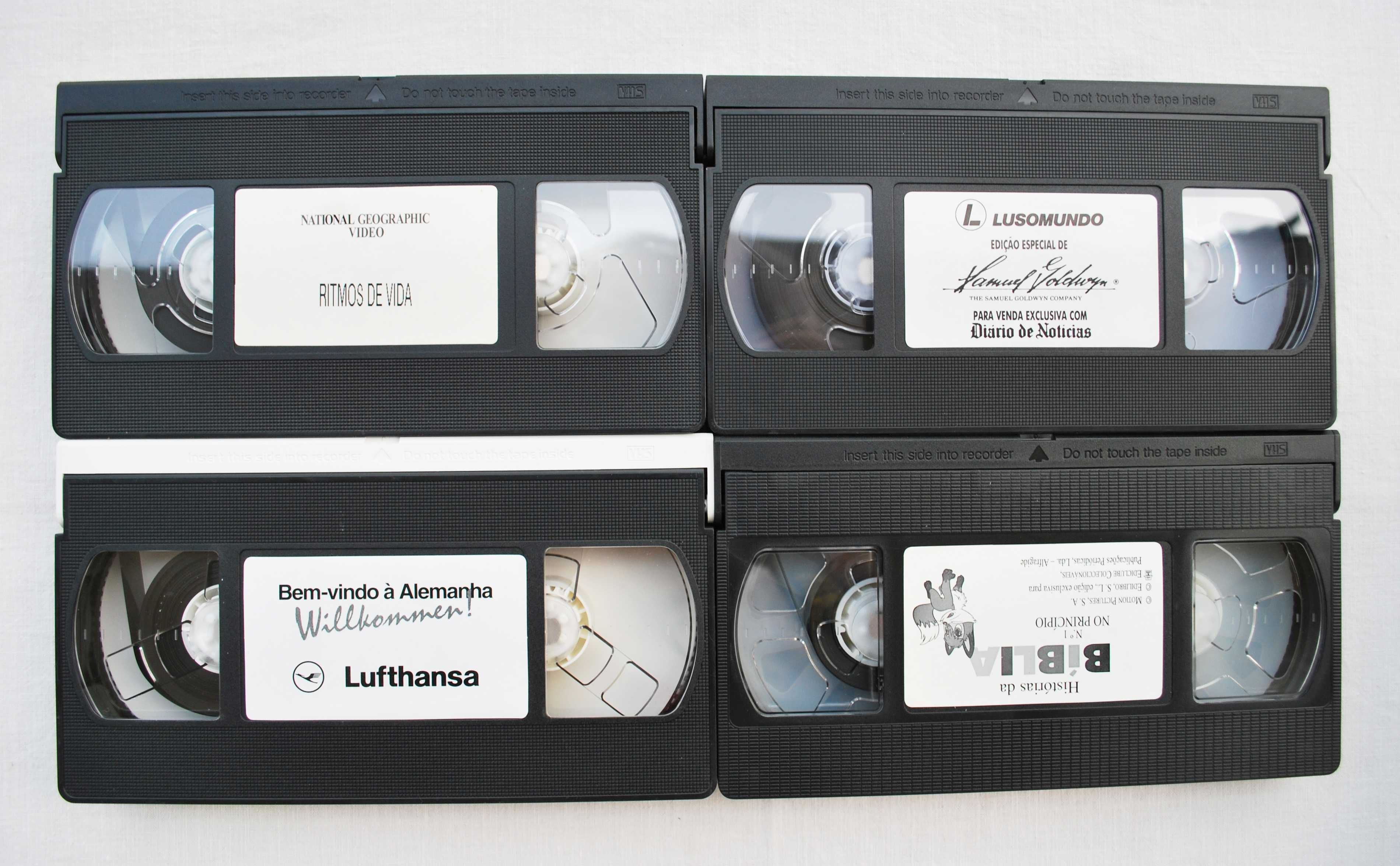 Cassetes VHS - Vários temas
