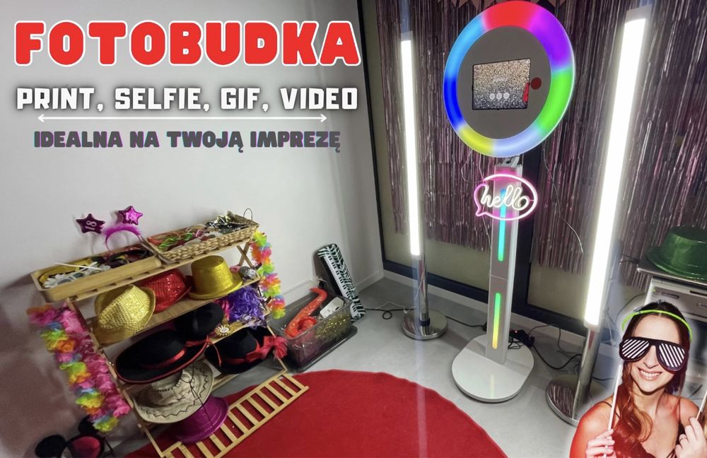 Fotobudka - Druk, GIF, video z życzeniami- Nowoczesna / elegancka