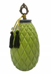 VICAL Concept Wazon dekoracyjny Baal Vase zielony ananas 34 cm h 17 cm