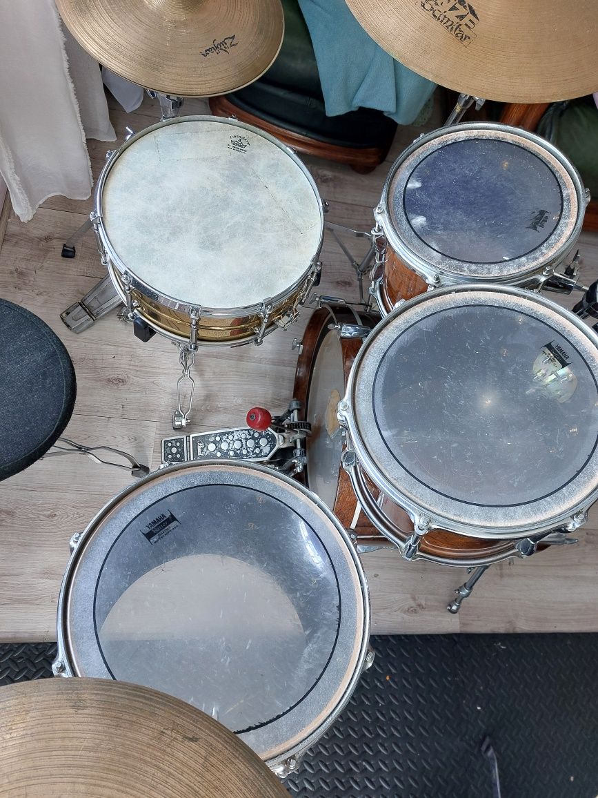 Perkusja Yamaha Club Custom + Talerze