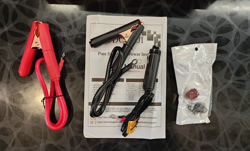 Інвертор  1000/2000 Вт/Чистий синус/ 12 В на 230 В Flamezum, для котла