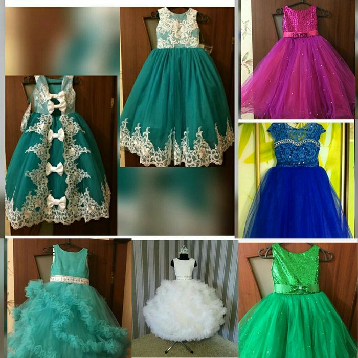 Аренда/прокат нарядных детских платьев！