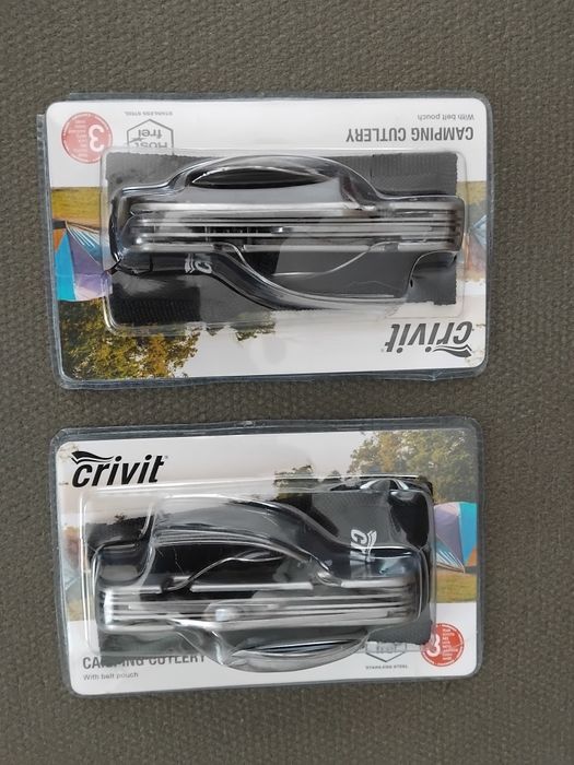 Новий туристический набор ''krivit''  нож вилка ложка