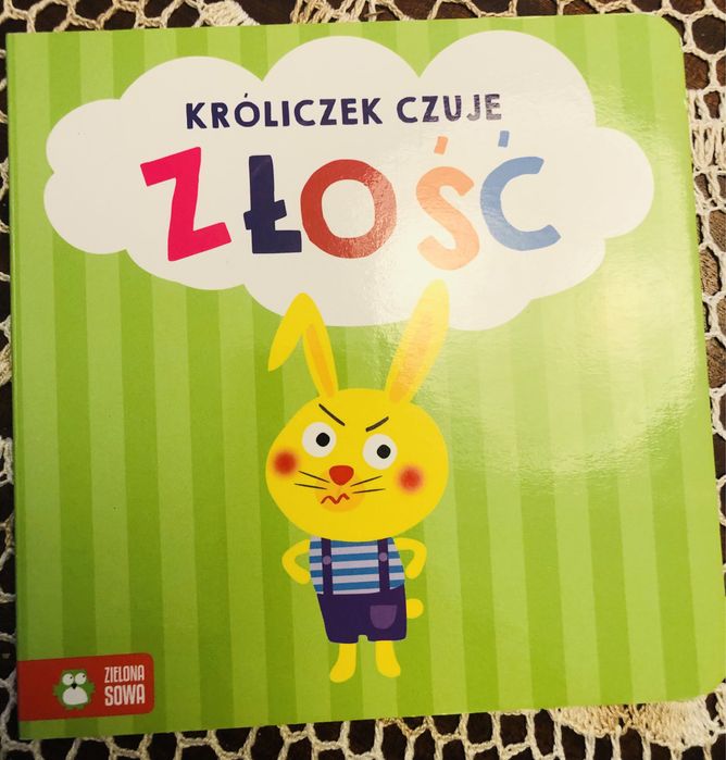 Emocje. Króliczek czuje złość