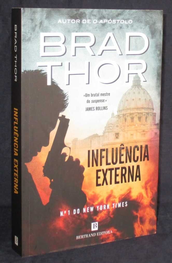 Livro Influência Externa Brad Thor