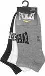 Skarpety stopki  EVERLAST 3 pak multikolor ( 35 - 38, 43 - 46 )