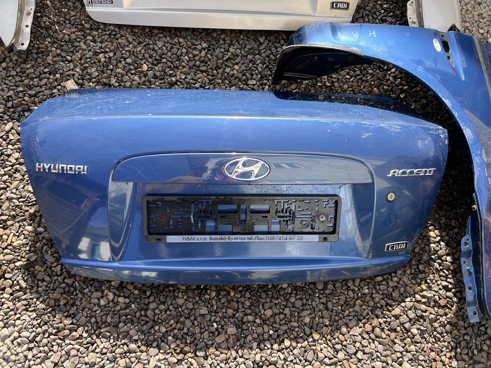 Кришка багажника, крило праве Hyundai Accent 2005-2010 рік, б/у