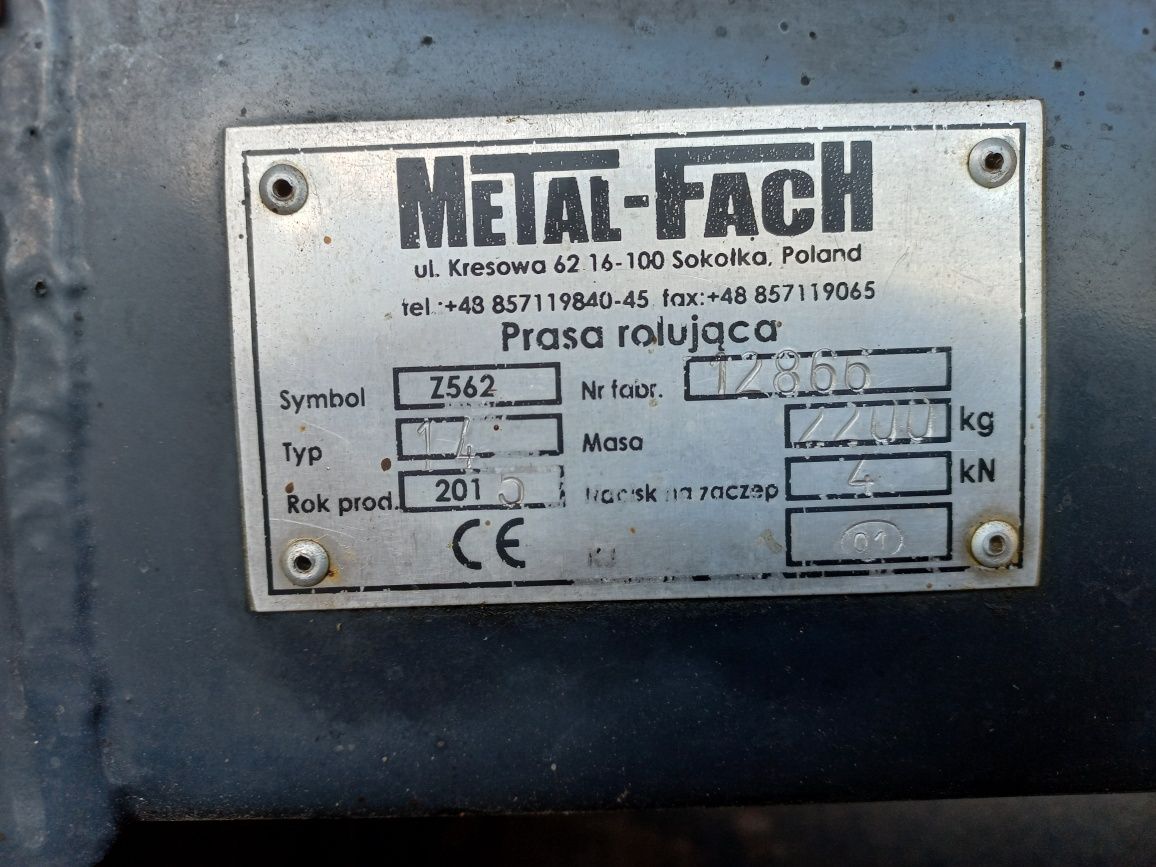 Prasa - belarka Metal Fach Z562R