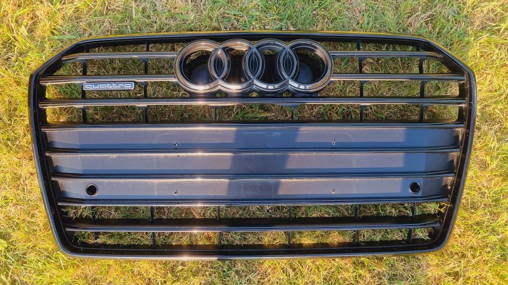 Grill Audi A6, A7 black glos , shadow line, ASO