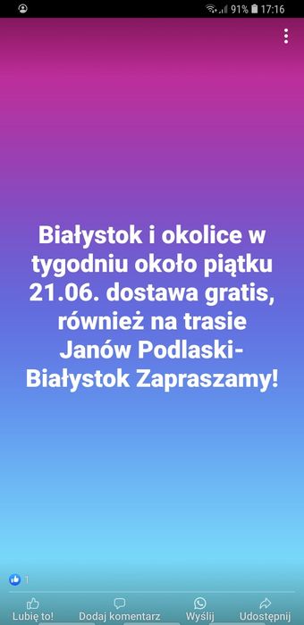 Szafka nocna komódka szer. 49 cm, wys. 54 cm, gł. 42 cm wysyłka