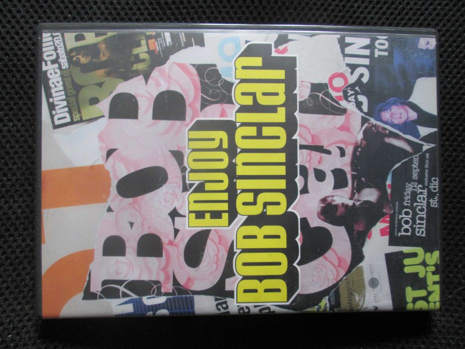 DVD Bobob Sinclar Enjoy, duplo, como novo