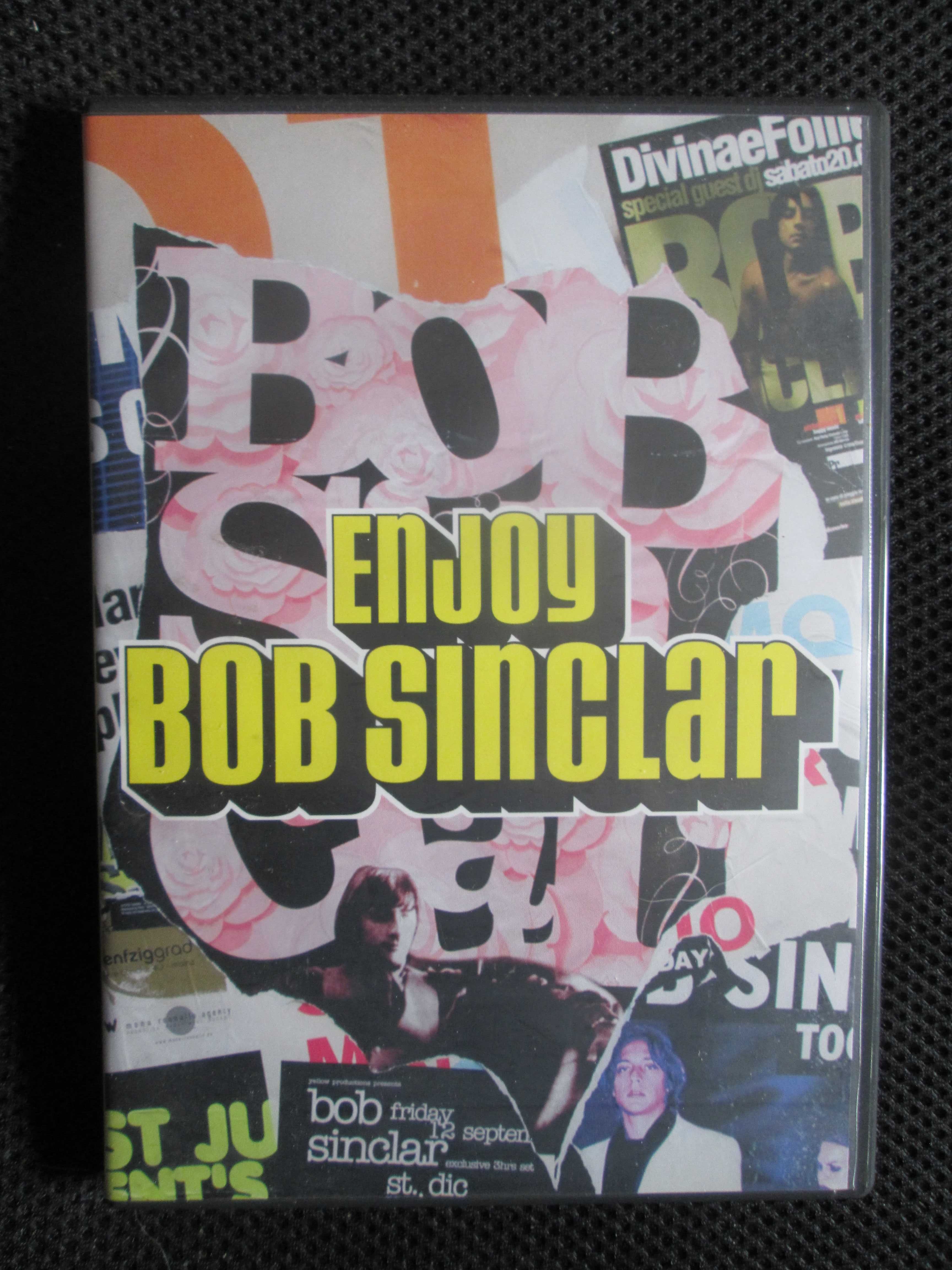DVD Bobob Sinclar Enjoy, duplo, como novo