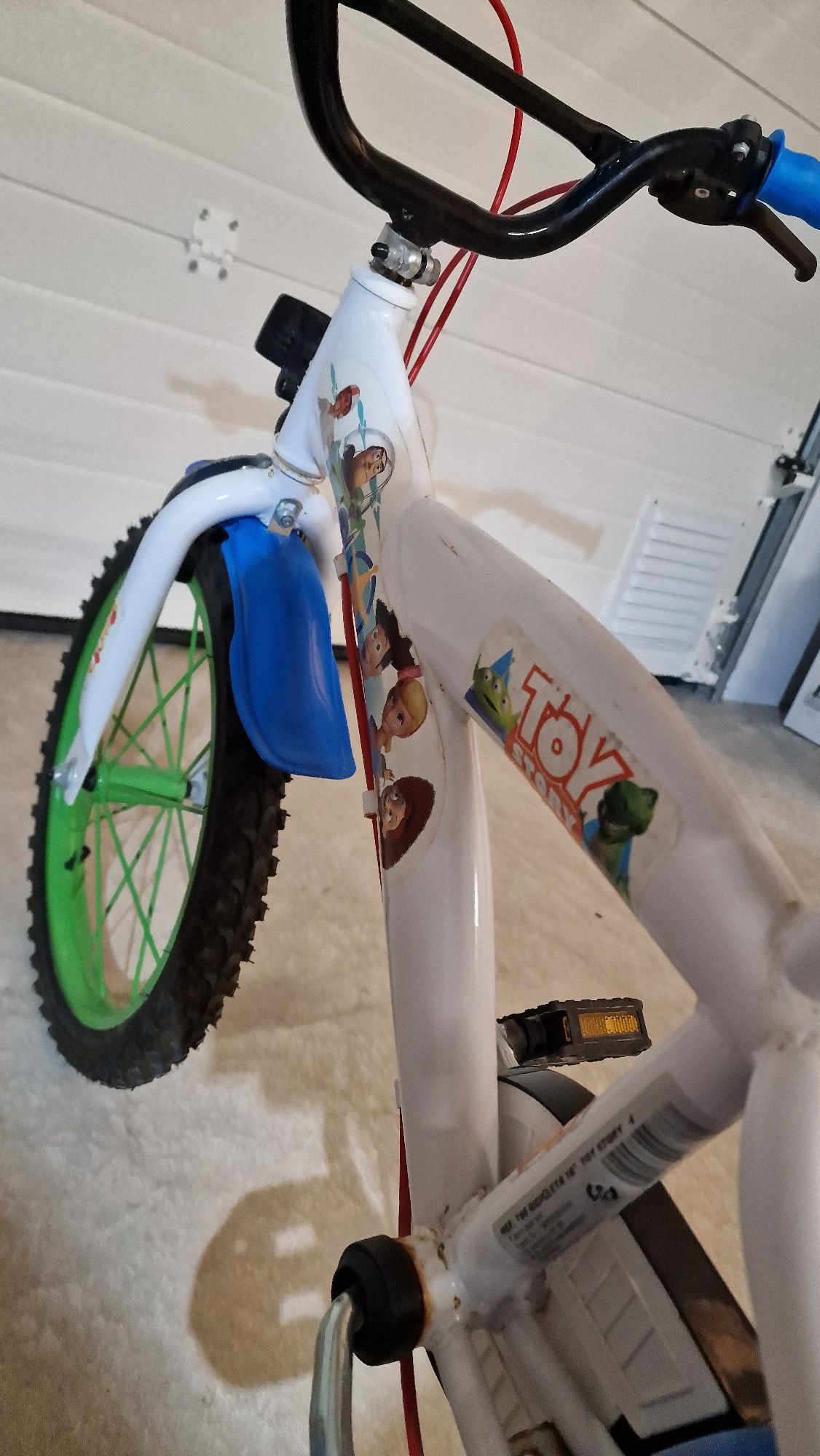 Bicicleta criança toy story