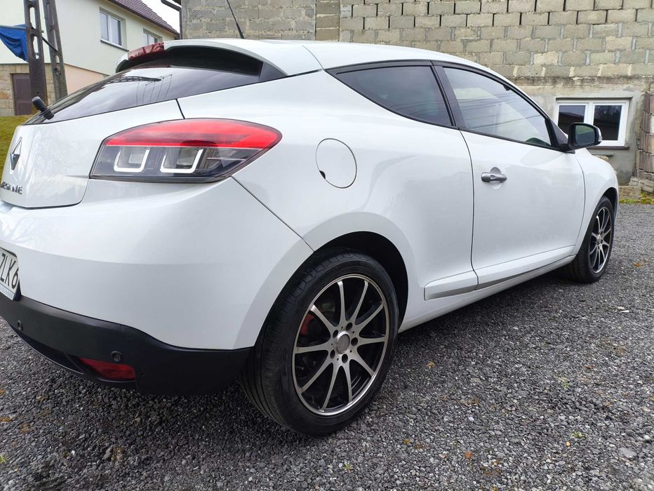 Renault Megane 3 Coupe biały bardzo ladny ,doinwestowany