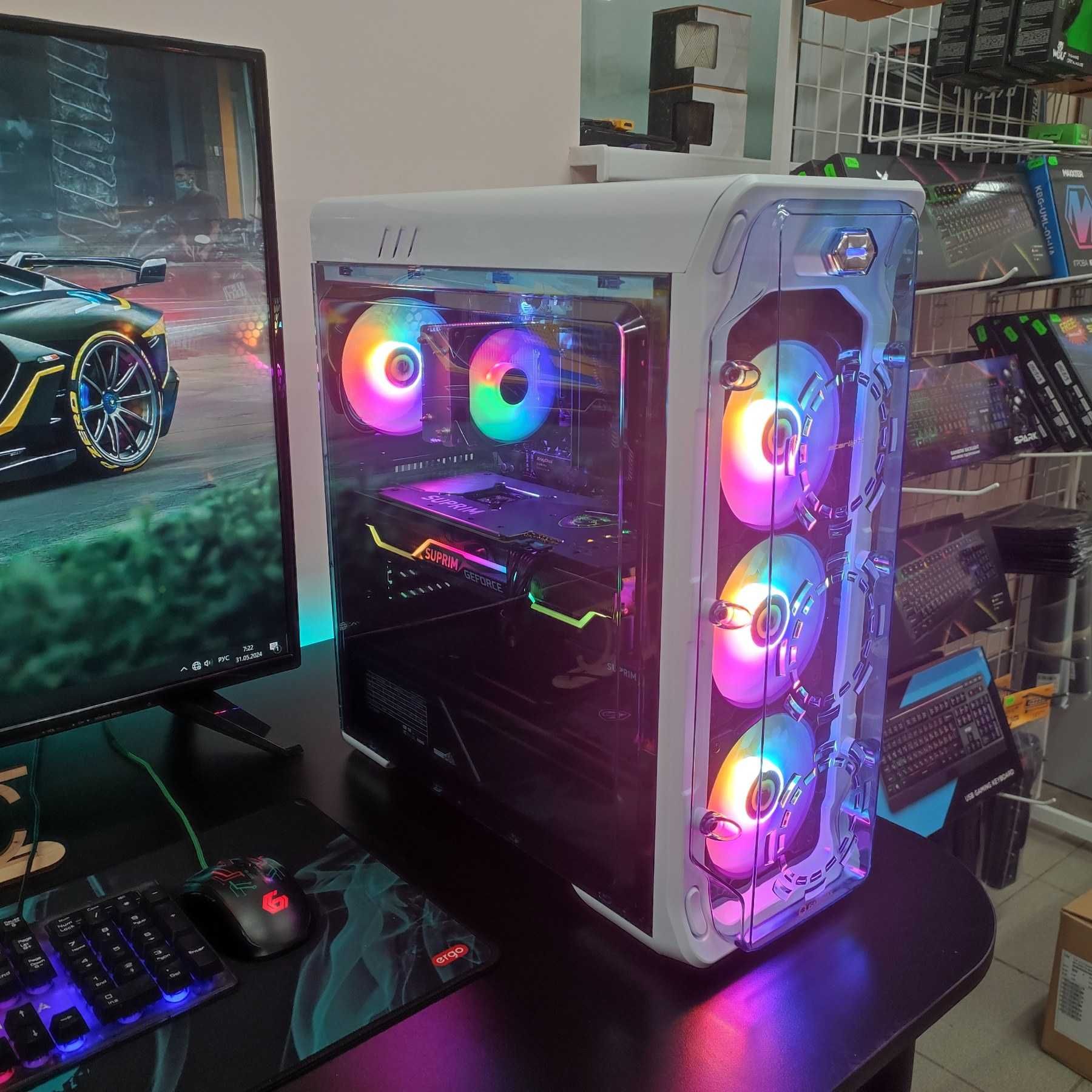 Компютер Новый Ryzen 5 5500, 16GB DDR4, MSI SUPRIM RTX 3070, SSD 512GB