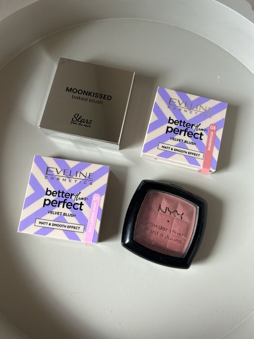 Zestaw róży w kompakcie NYX Eveline Cosmetics Stars from the Stars