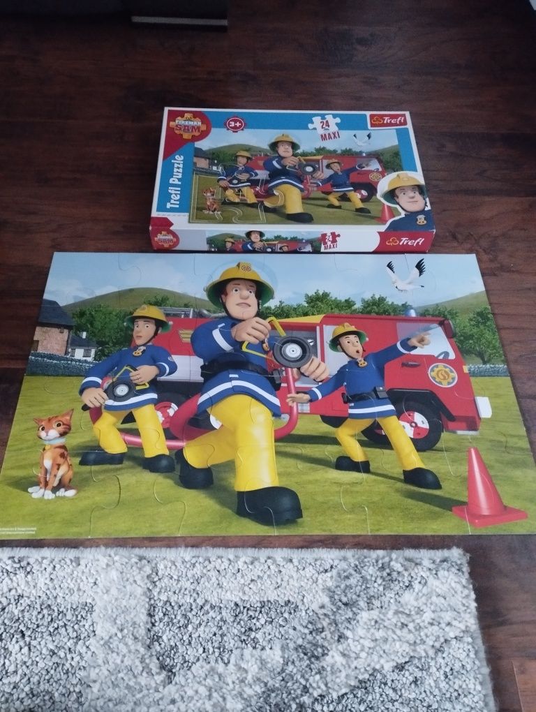 Puzzle Strażak Sam 24szt.