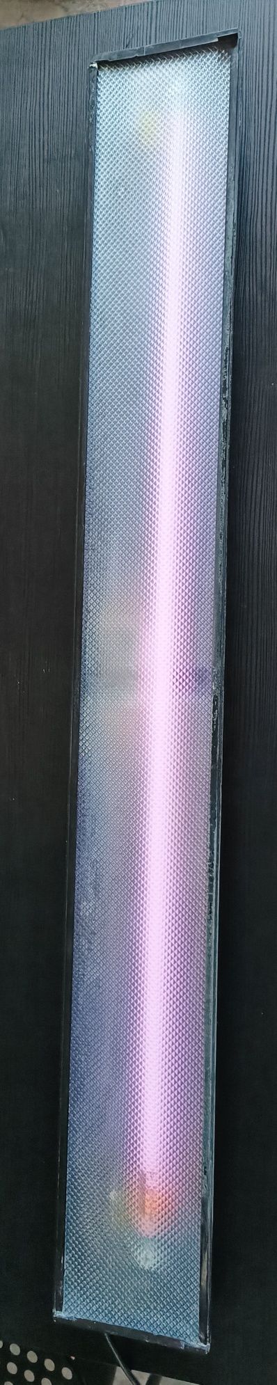 Calha luz negra para aquário