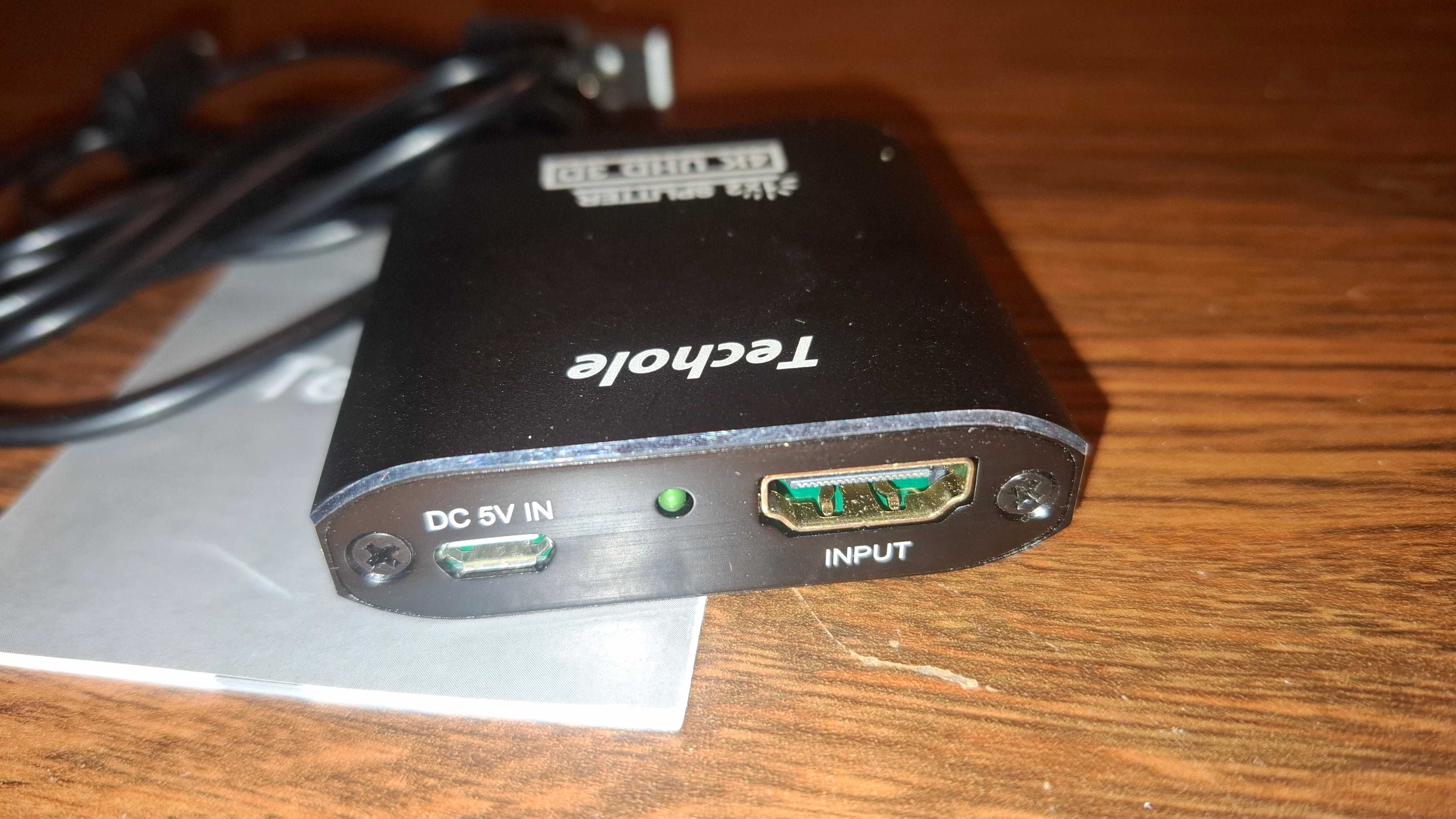 TECHOLE - Splitter HDMI - 1x2
