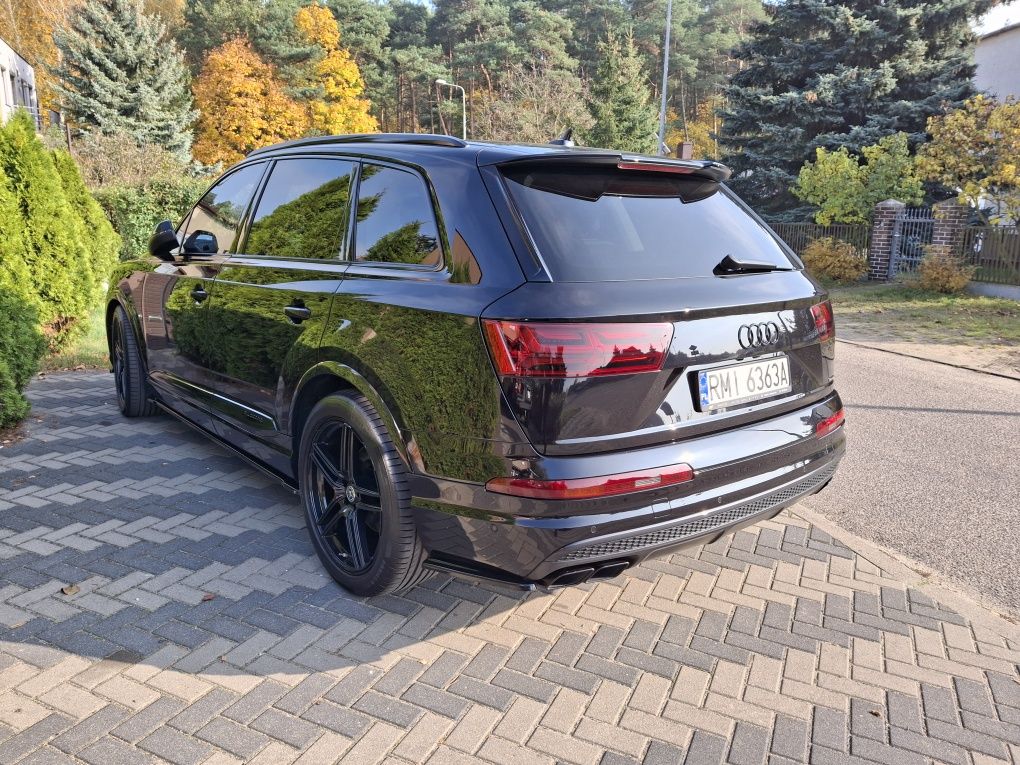 Audi Q7 aktywny wydech s-line pakiet Maxton Matrix