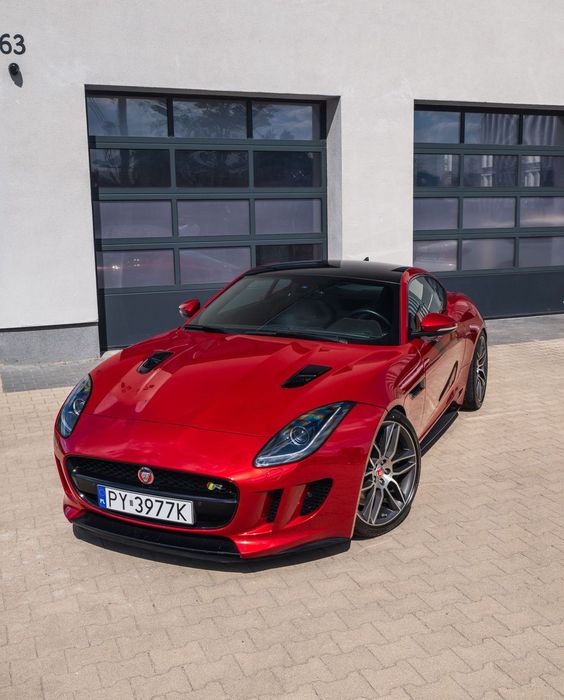 Jaguar F-Type Jaguar F Type R rwd 550 KM STAN Perfekcyjny