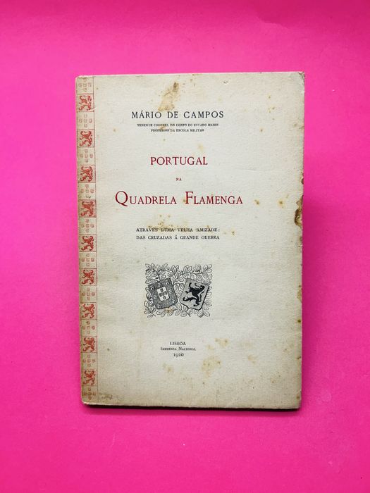 MÁRIO DE CAMPOS - PORTUGAL NA QUADRELA FLAMENGA