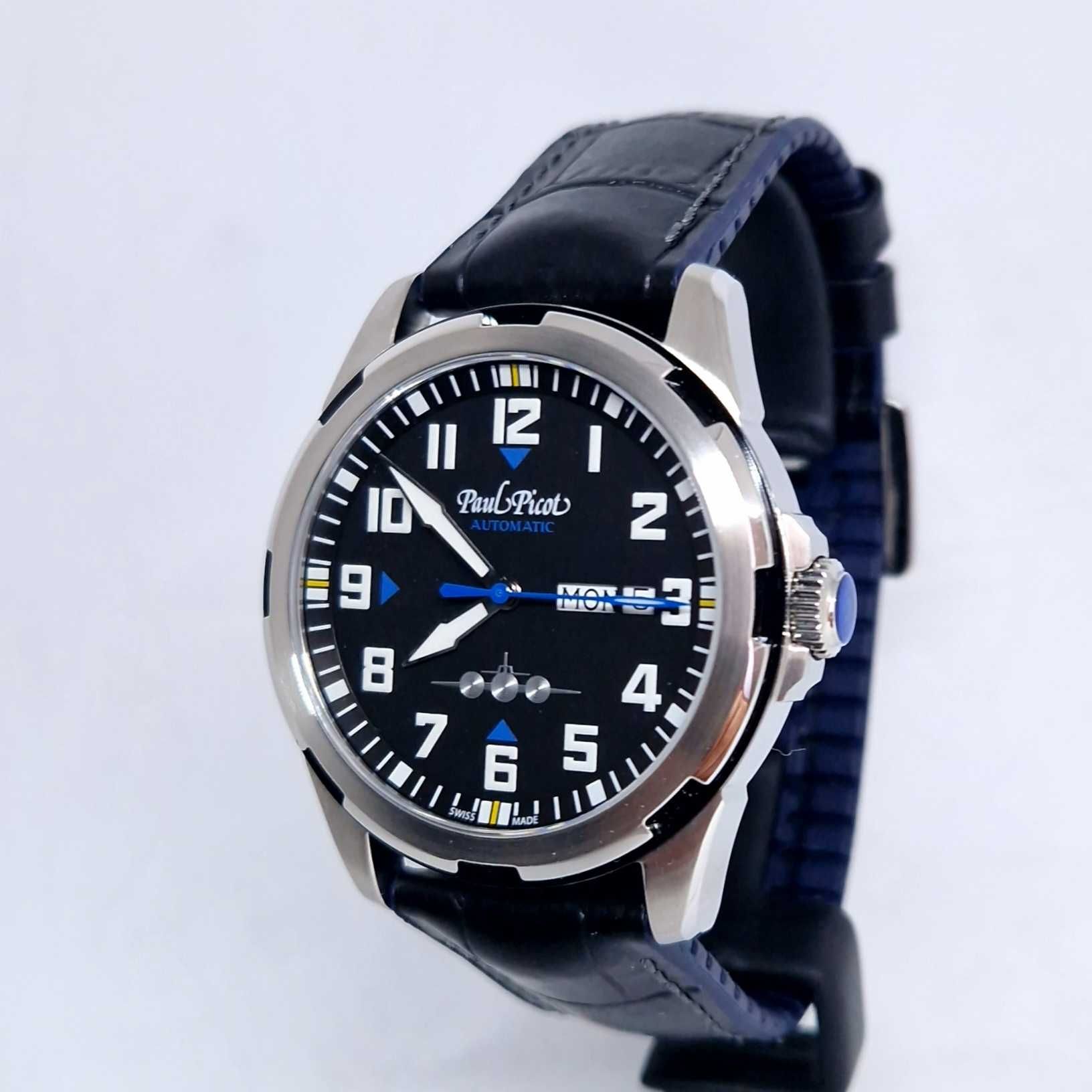 Paul Picot Pilot 42mm P2053.SGN.9111.3314-B