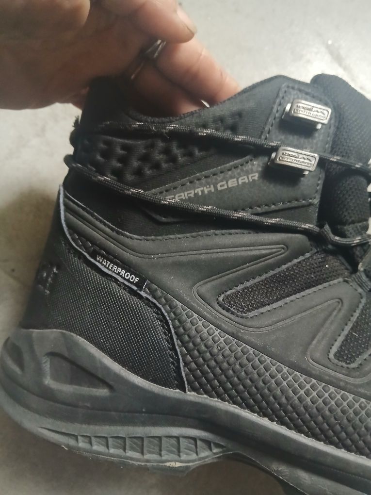 Czarne zimowe buty Sprandi bdb r.43