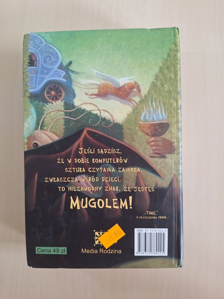 Rowling Harry Potter i Czara ognia twarda oprawa