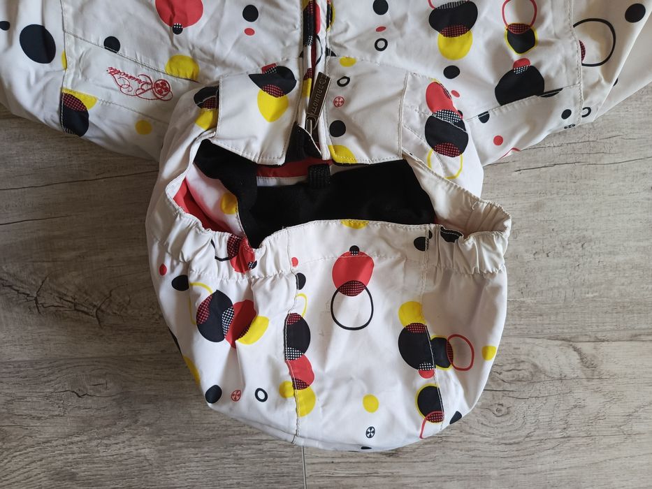 Biała kurtka zimowa narciarska Brunotti