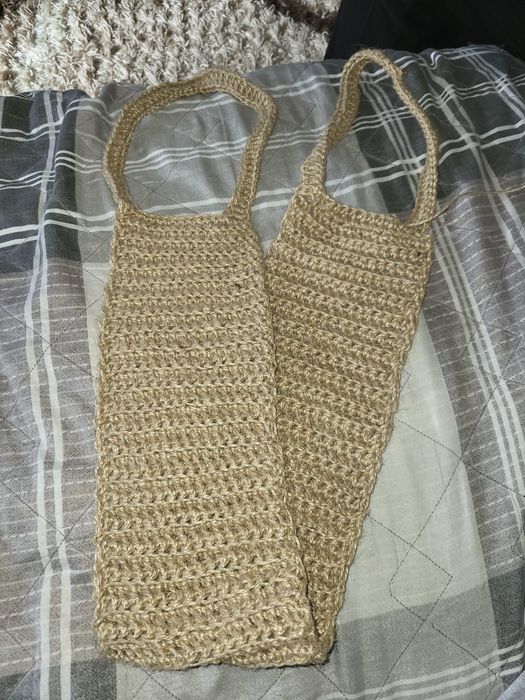 Мочалка із джута ручна робота