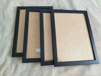 Ramka na zdjęcia czarna Ikea Fiskbo 21x30cm