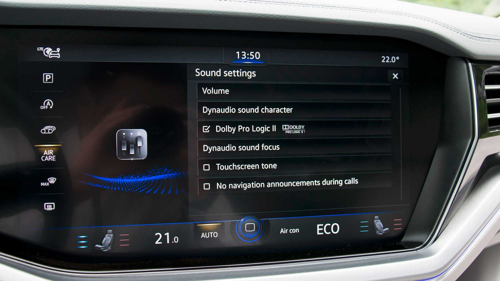 VW Touareg CR 3 dynaudio акустика динамики дооснащение