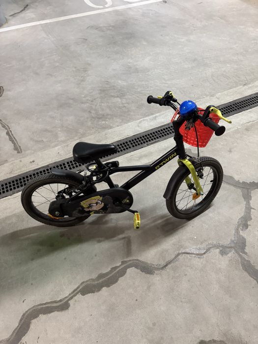 Rowerek btwin 500 Dark Hero 16 cali