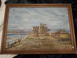 Pintura Alípio Brandão quadro oleo arte