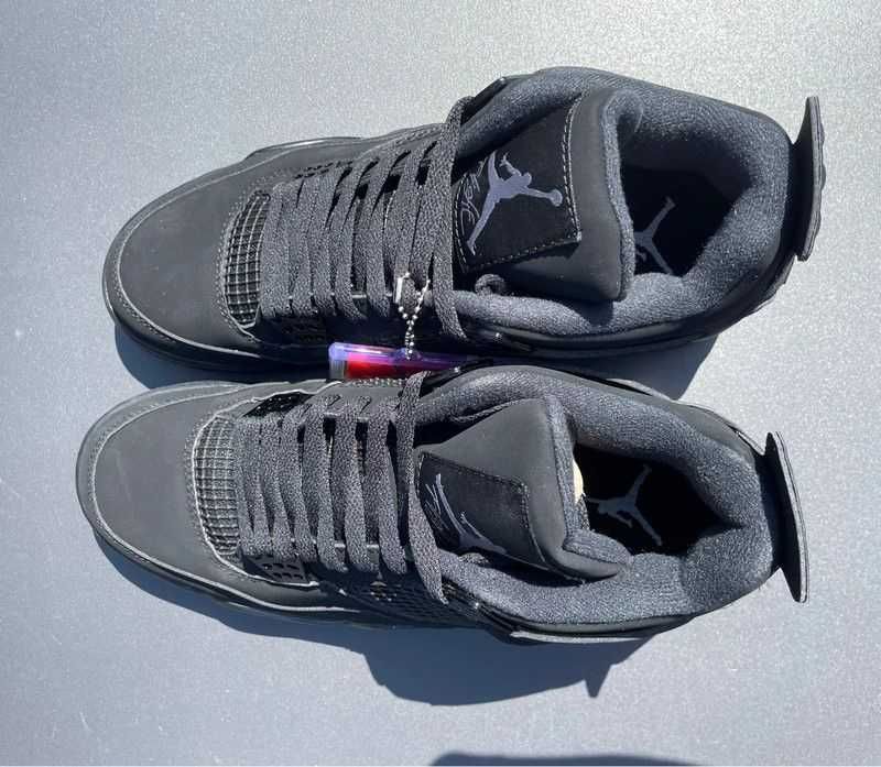 Nike Air Jordan 4 Retro Black Eu 42
