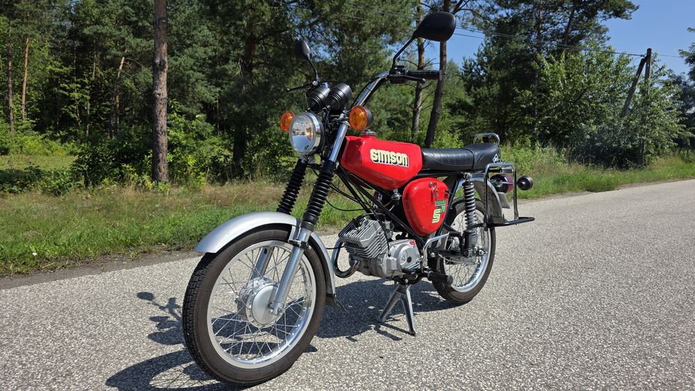 Simson s51 Enduro 4 biegowy Zarejestrowany Odrestaurowany Transport