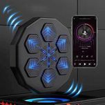 Muzyczna (bluetooth) maszyna bokserska z rękawicami dla dzieci