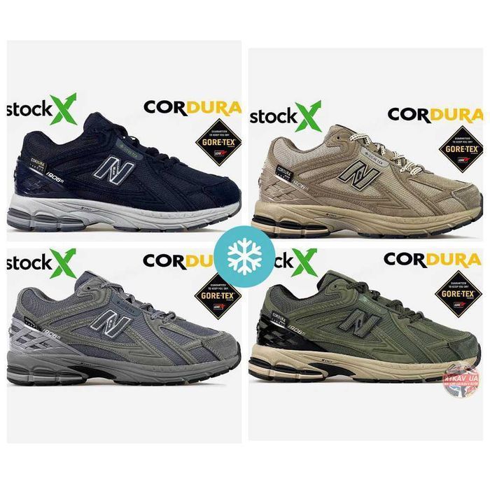 Теплые зимние кроссовки New Balance 1906R Cordura Gore-Tex Winter Мех