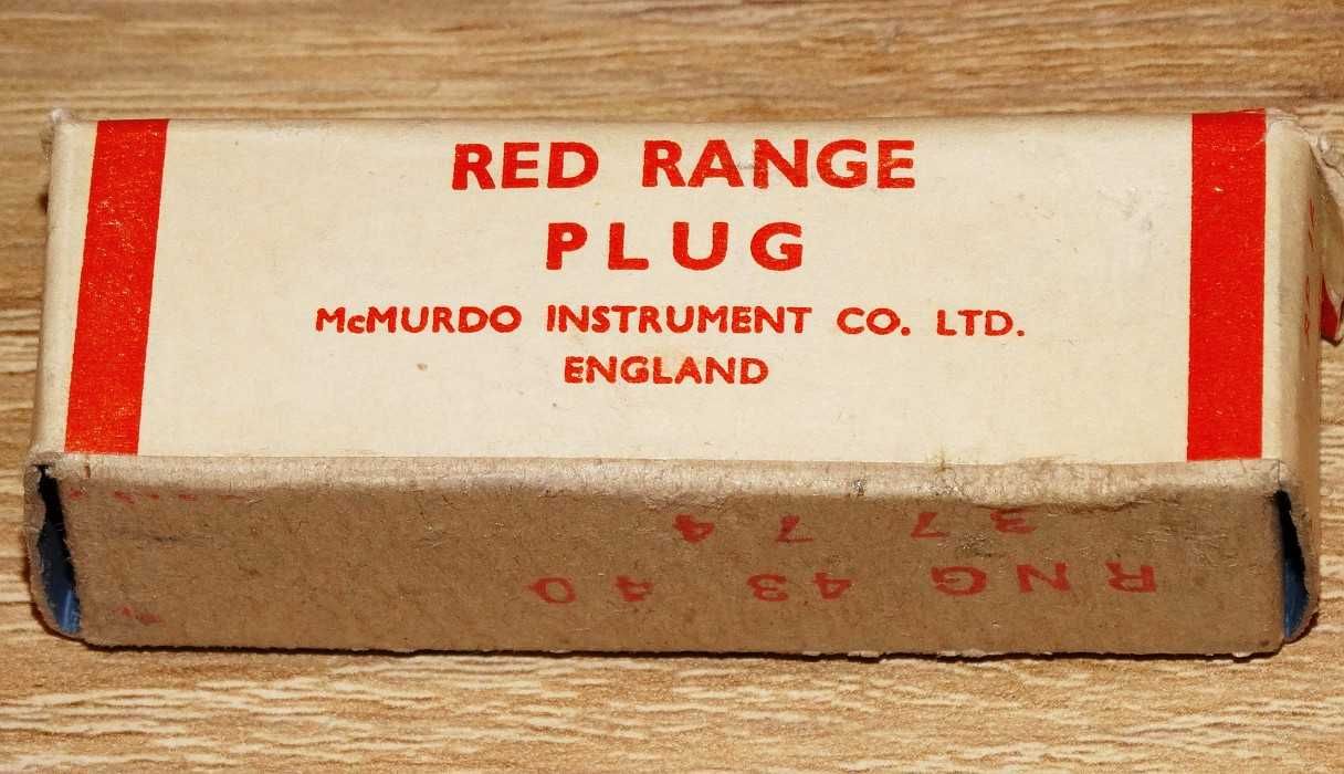 Złącze złocone wtyk RED RANGE PLUG RP 16 NOWY, wysoka JAKOŚĆ