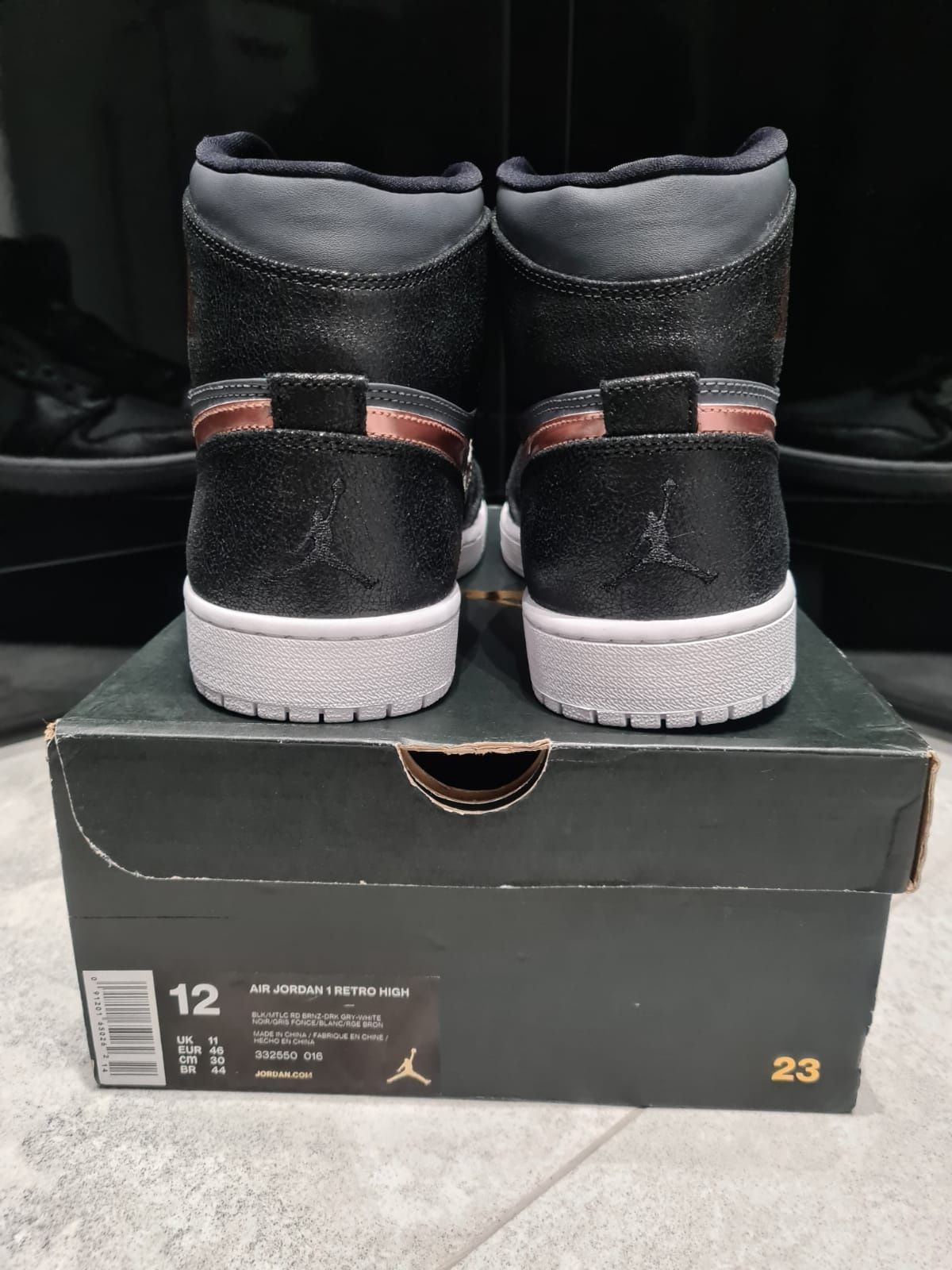 Nike Air Jordan 1 Retro High 'Bronze Medal' r. 46eu/12us