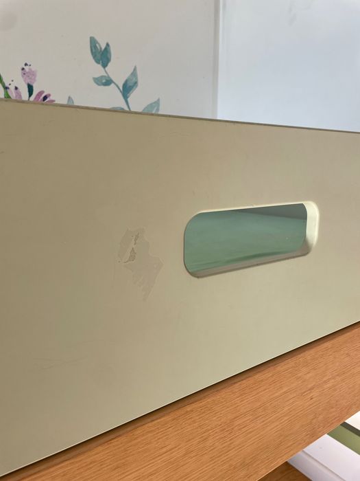 Łóżko średniowysokie Flexa POPSICLE + materac Mezowo koło Kartuz