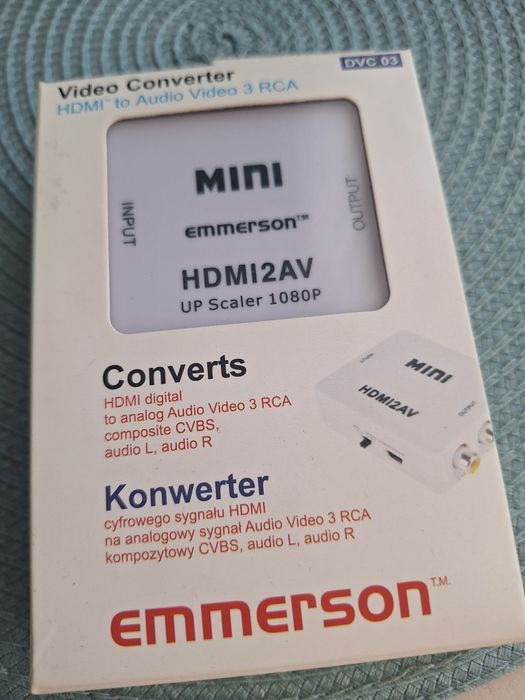 Konwenter audio-wideo Emmerson DVC 03